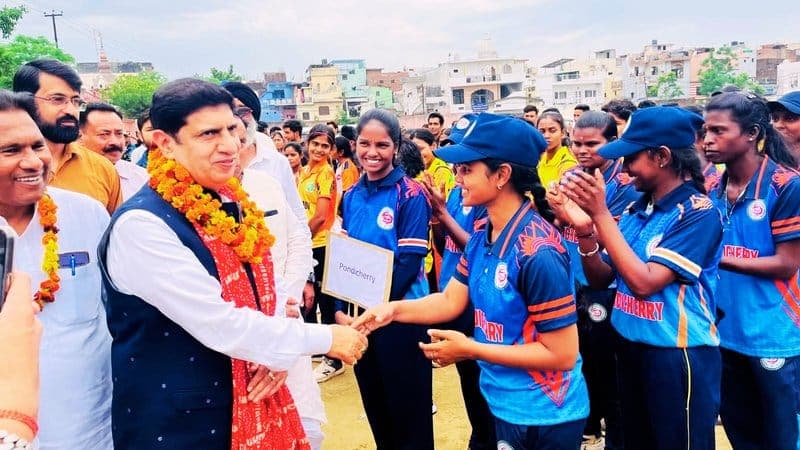 With young athletes